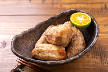 海老芋の唐揚げ