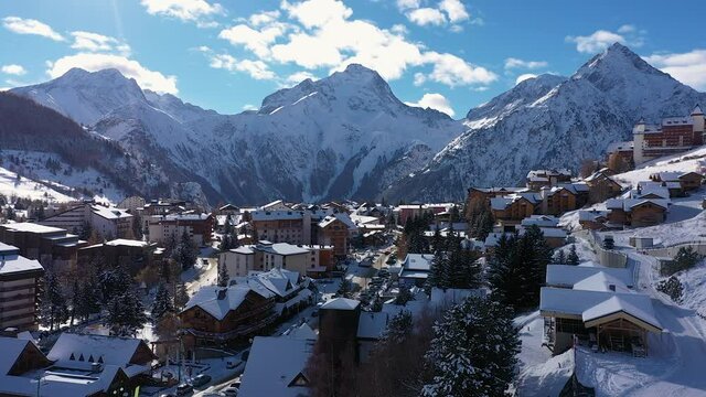 Les 2 Alpes en hiver