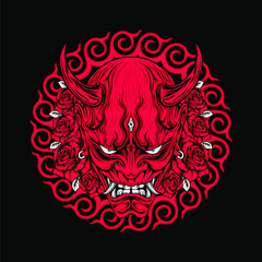 japanese oni mask