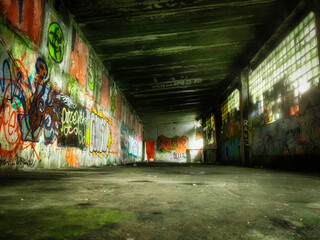 Abandoned building