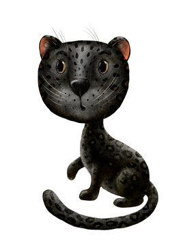 black panther digital illustration