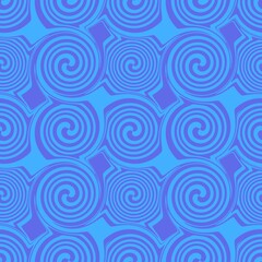 Fototapeta na wymiar Seamless pattern with spiral for fabrics and textiles and packaging and gifts and cards and linens 