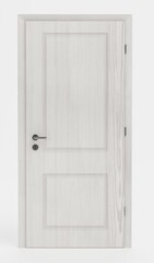 Realistic 3D Render of Interior Door