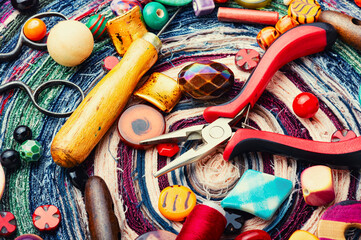 Beads for jewelry, handicraft