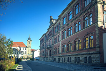 Fototapeta na wymiar Hildburghausen town