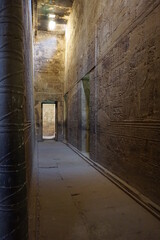 Obraz premium Templo de Edfu, Edfu, Egipto