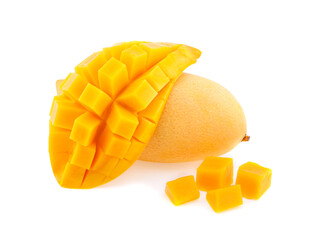 mango isolated on white background
