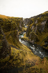 Fjaðrárgljúfur - Fjadrargljufur canyon