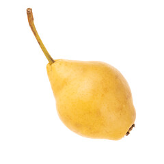 single fresh yellow pear background