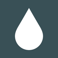 Water drops droplet raindrops oil blood icon illustration cut	
