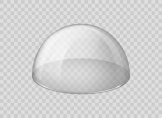 Acrylic sphere 3d transparent © vectortatu