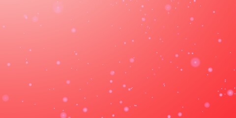 background particel red 3d rendering illustration