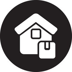 Home glyph icon