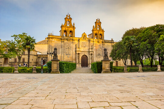 Historic Bas&iacute;lica de Santa Maria de los Reales Alcazares in Ubeda, Spain