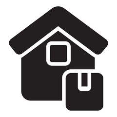 Home glyph icon