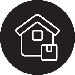 Home glyph icon