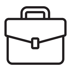 Suitcase line icon