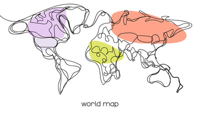world map