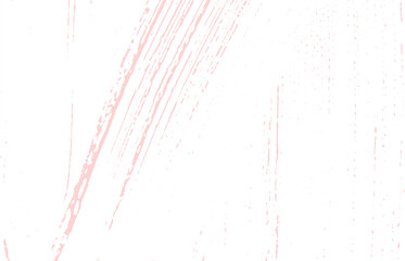 Grunge texture. Distress pink rough trace. Fantast