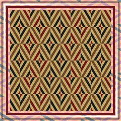 Design of hijab or scarf motifs with abstract patterns. can be used also for other fabric patterns or wallpaper.vector design inspiration