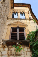 Palace of family Drago in Old Town in Kotor, Montenegro