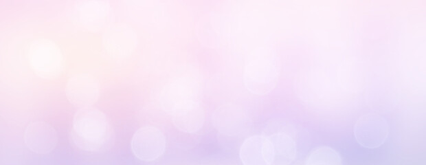 Fototapeta na wymiar Wide angle artistic pastel purple and pink background