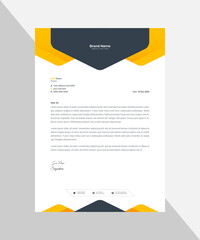 Corporate Letterhead Template Design