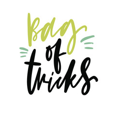 Tote bag hand lettering illustration