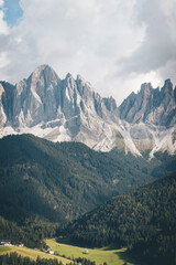 Val di Funes al tramonto, Dolomiti