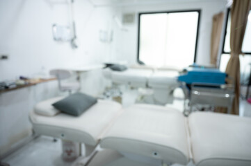 medical clinic operating room, cosmetic therapy health care treatment surgery clinic