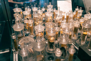 Medical subject glass containers