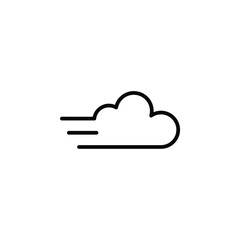 Air, wind Line Icon, Vector, Illustration, Logo Template. Suitable For Many Purposes.