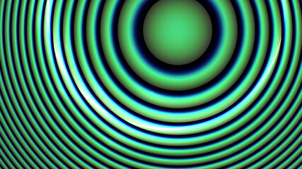 Elegant abstract wave for art projects, cards, business, posters. 3D illustration, computer-generated fractal