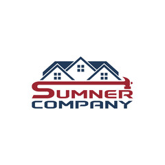 Home improvement logo vector, suitable for construction, real estate, mortgage, renovation or related to home improvement industry.