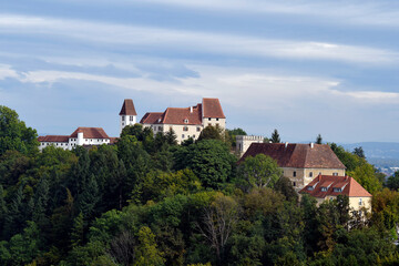 Fototapeta na wymiar Austria, Southern Styria, Castle Seggau, Leibnitz, Medieval, 