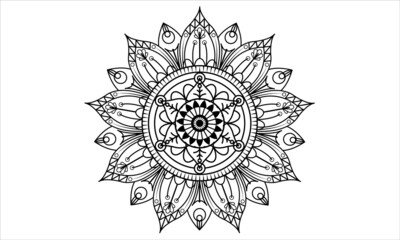 Mandalas for coloring book. Decorative round ornaments. Oriental vector, Mandala patterns. Mandala vector.