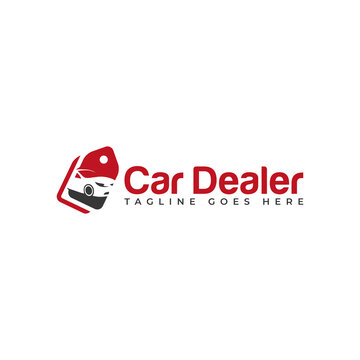 car dealer logo auto dealer logo car seller logo auto selling logo free vector stock design