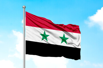 Syria Waving Flag 