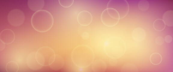 Abstract background with blur bokeh light effect