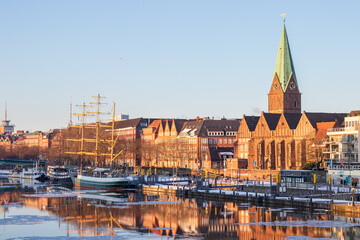 Bremen im Winter 