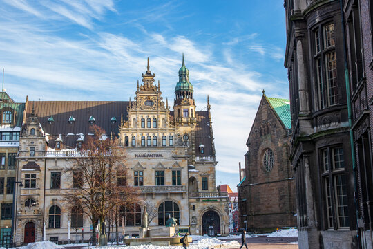 Bremen im Winter 