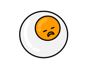 displeased egg