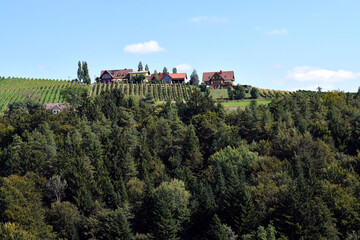 Fototapeta na wymiar Austria, Southern Styria, Kitzeck im Sausal