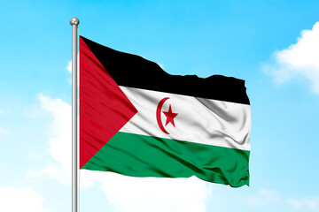 Sahrawi Arab Democratic Republic Wafing Flag