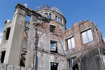 広島市・原爆ドームの近影 / Hiroshima Peace Memorial