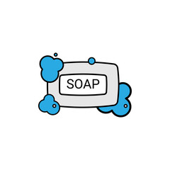 soap icon design template vector isolated illustration