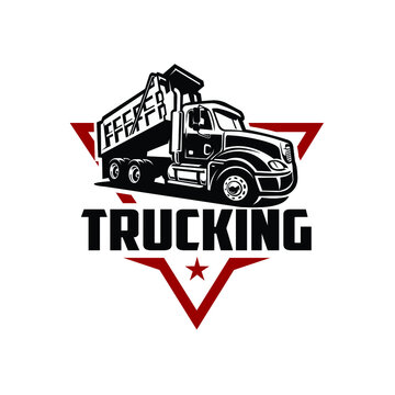 Trucking Company Ready Made Logo. Best For Trucking Related Industry Logo