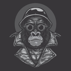 Gorilla biker brotherhood