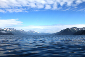 Fototapeta na wymiar Alaska kayaking 