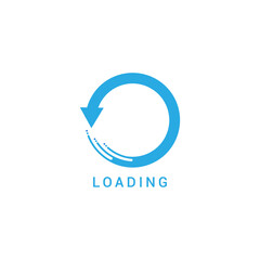 Obraz premium load vector icon. simple illustration of loading elements, editable icons, for web design